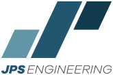 JPS Engineering logo with three stripes and text